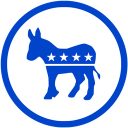 Democrats 2-4%